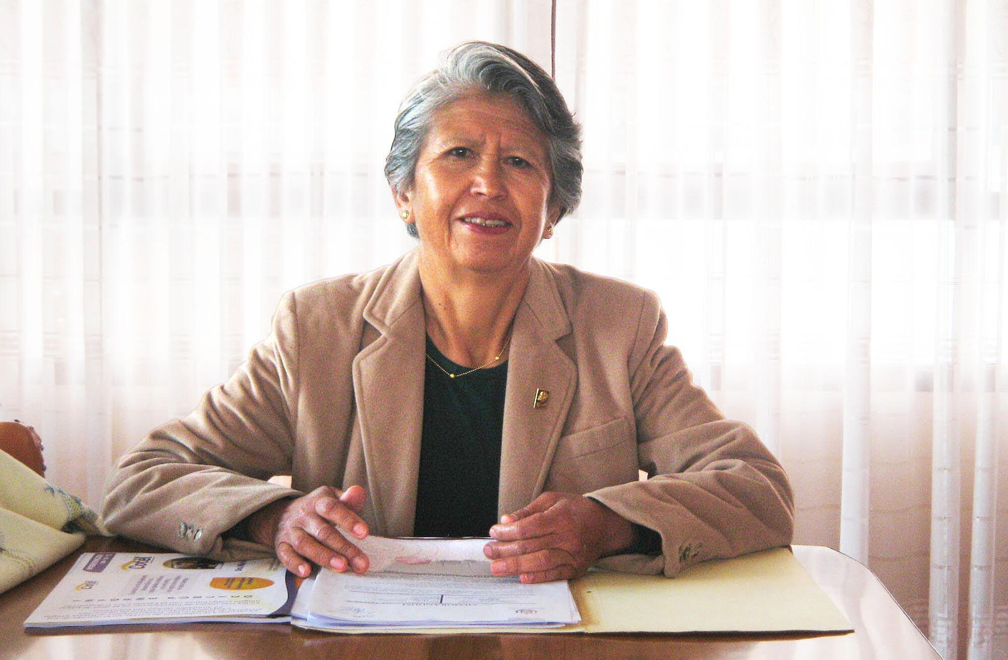 Nila Heredia, militante de izquierda boliviana y ministra de Salud con Evo Morales.